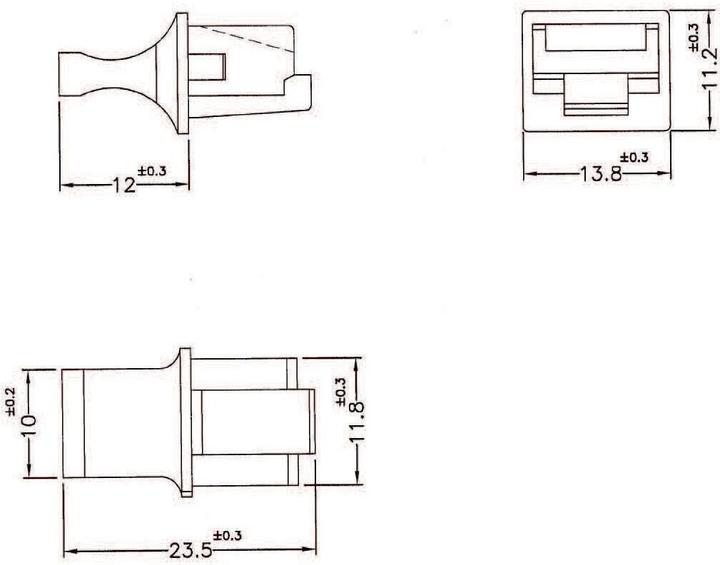 Image du produit Delock Cache-poussière RJ-45 (pack de 10) (Module aveugle)