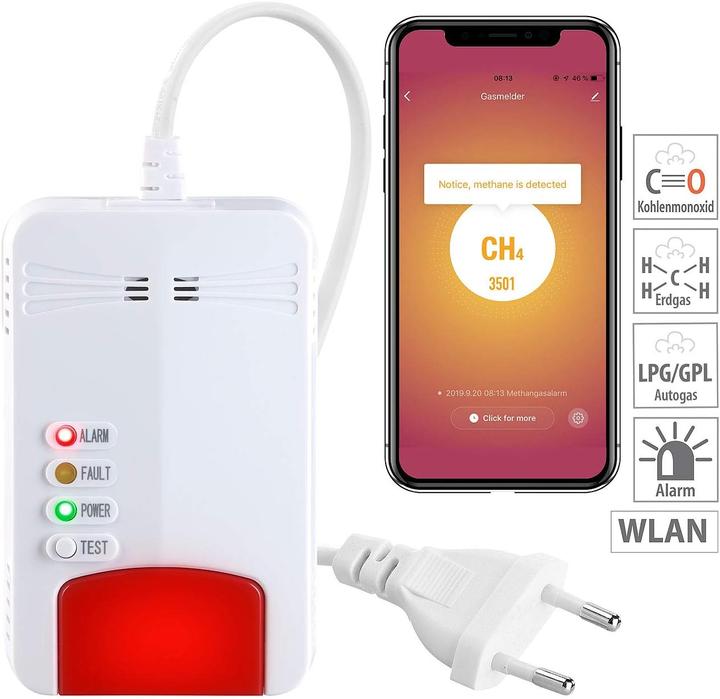Actual product image VisorTech Smarter Multi-Gasmelder