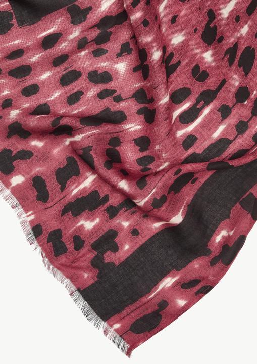 Immagine prodotto Comma Tuch Schal mit abstraktem Muster und Fransen