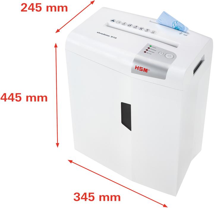 Immagine prodotto HSM Shredstar X10 (Taglio delle particelle)