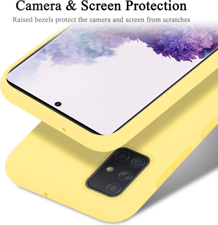 Produktbild Cadorabo TPU Liquid Silicone Case Cover (Samsung Galaxy A71)