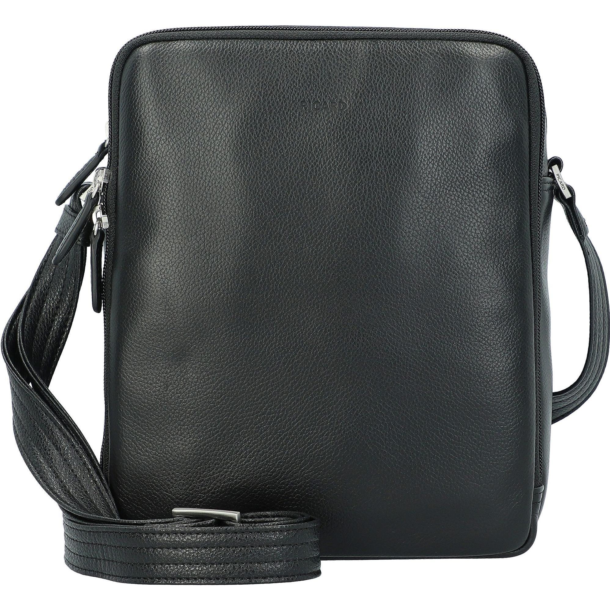 Picard, Handtasche, Milano, Schwarz
