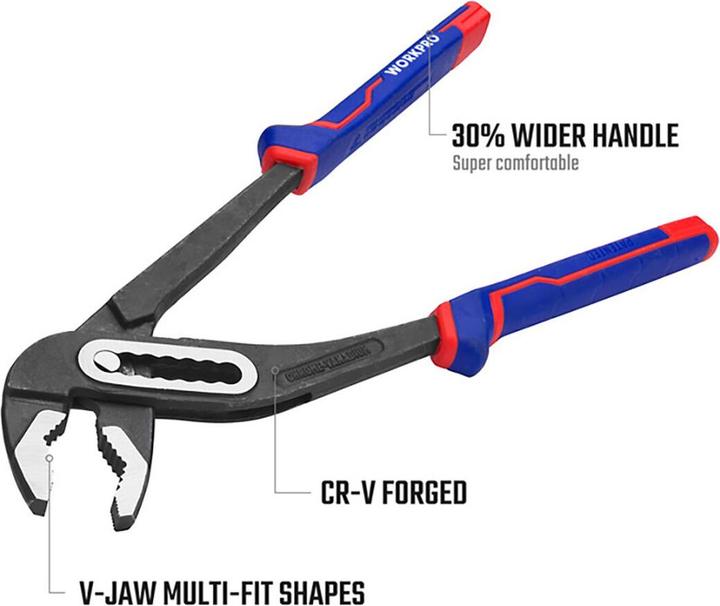 Actual product image Workpro Wasserpumpenzange 300 mm (300 mm)