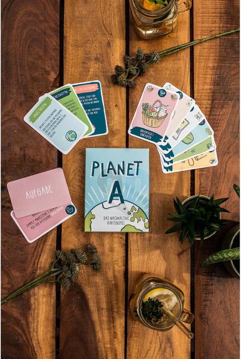 Actual product image Planet A The sustainable card game (German)
