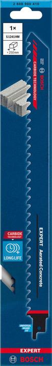 Immagine prodotto Bosch Professional Zubehör Lama per sega alternativa Expert 'Calcestruzzo cellulare' S 1241 HM, 1 pezzo