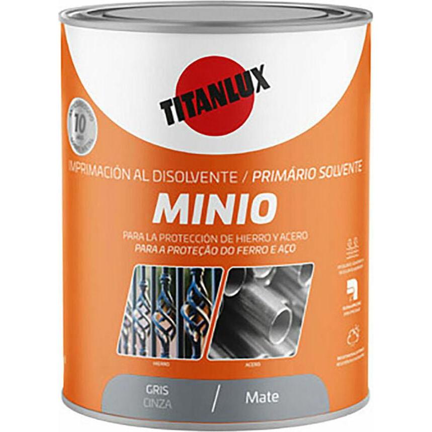 Titanlux, Base trucco + Primer, Primer Grey Matting 750ml (Grigio)