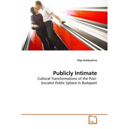 Publicly Intimate, Fachbücher