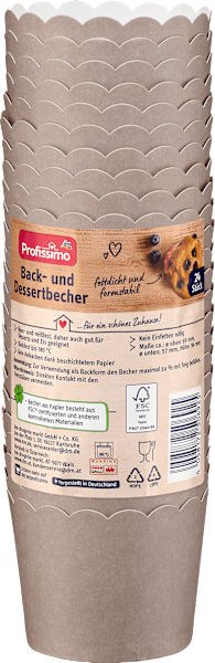 Produktbild dm Profissimo Back-& Dessertbecher