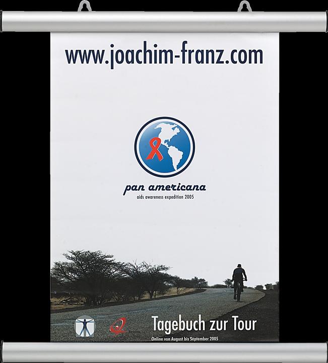 Produktbild Franken Poster-Klemmschiene