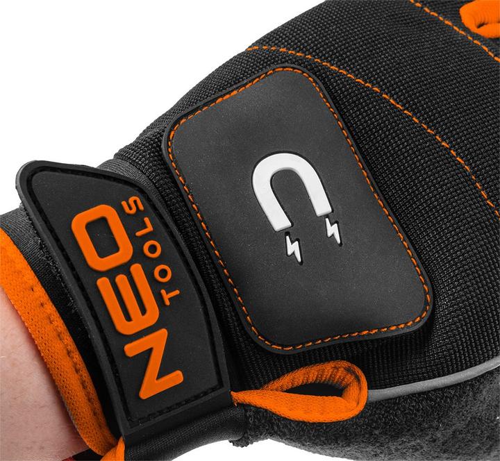 Image du produit Neo Tools Gants de travail magnétiques, sans doigts, taille 10 ". (10)