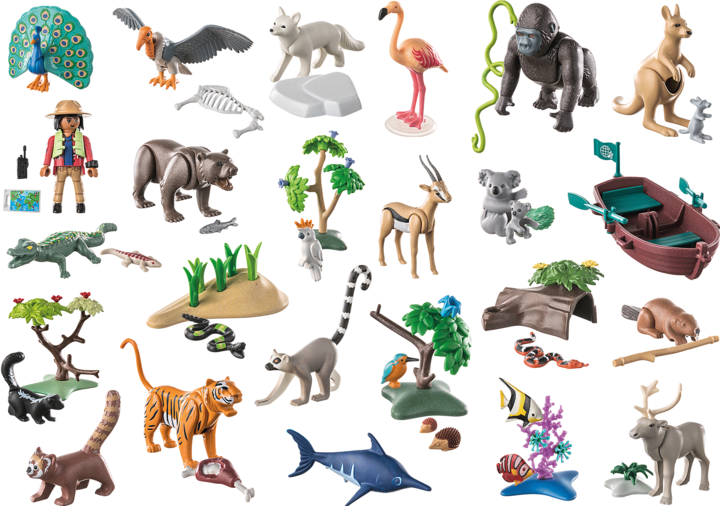 Actual product image Playmobil Animal world tour