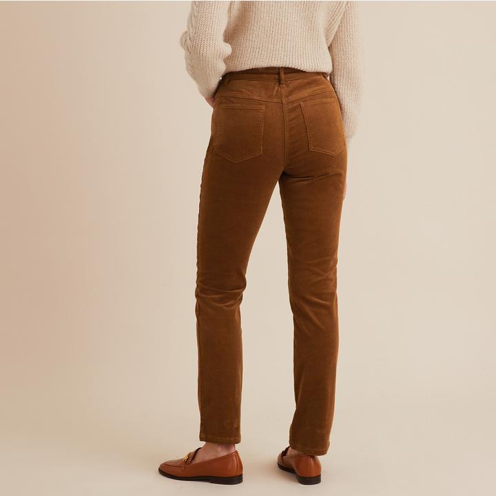 Actual product image Anne Weyburn Corduroy trousers with stretch (36)