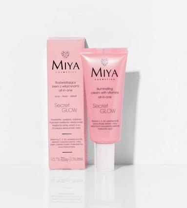 Actual product image Miya Cosmetics Miya - Secret Glow Illuminating Cream From Vitamins Eyes Face Décolletage 30Ml (30 ml)
