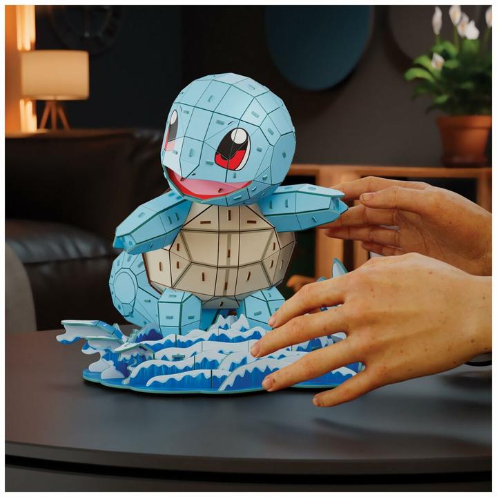 Actual product image 4D Puzzle Pokémon Schiggy
