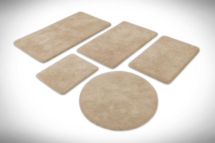 Actual product image Homie Living Badteppich Porto Azzurro (90 x 90 cm)