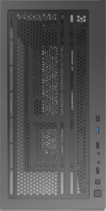 Actual product image Darkflash Tech Darkflash C218M computer case (black) (mATX, ITX)