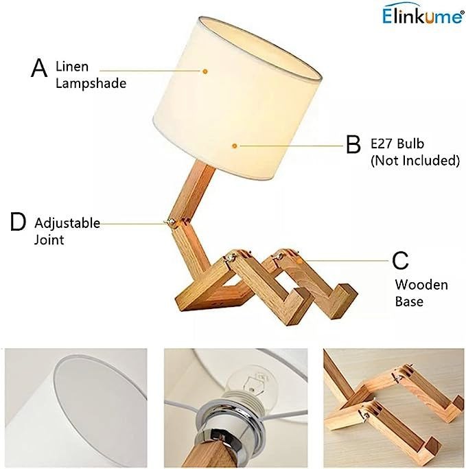 Produktbild Elinkume Schreibtischlampe (E27)