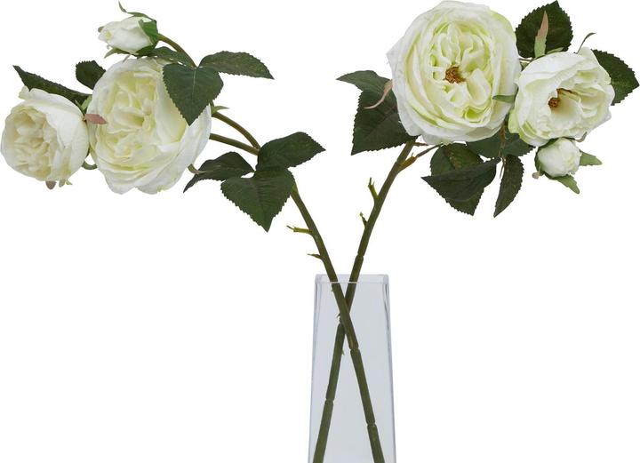 Actual product image Hill Interiors The Natural Garden Collection Rose Artificial Flower (58 cm)