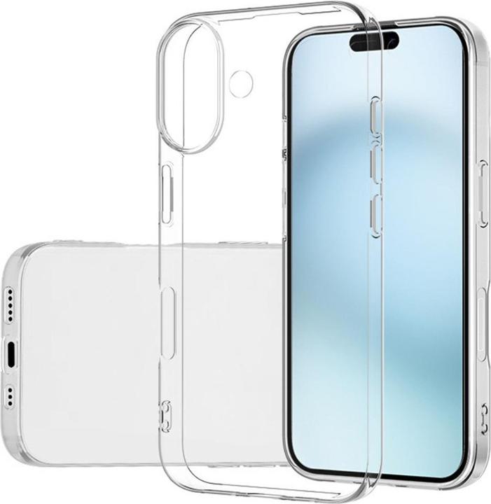 Image du produit Ueli Express Slim Gummi Hülle Transparent (Apple iPhone 16 Plus)