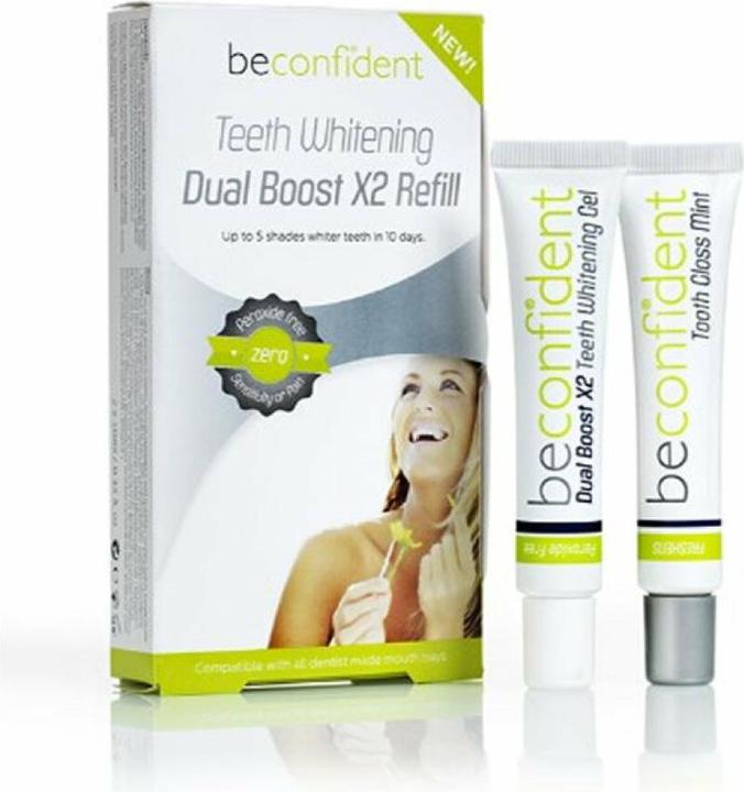Beconfident TEETH WHITENING dual boost X2 refill