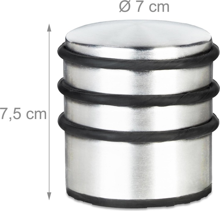 Actual product image Relaxdays Doorstop (1 Piece, 7 x 7 x 7.5 cm)
