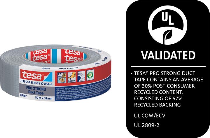 Produktbild tesa Betonband Eco Pro Strong Duct Tape 38 mm 50 m (38 mm)