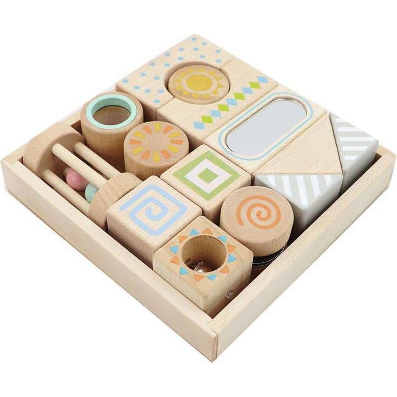 Lobbes Holz-Aktivitätsblöcke, 14-tlg.