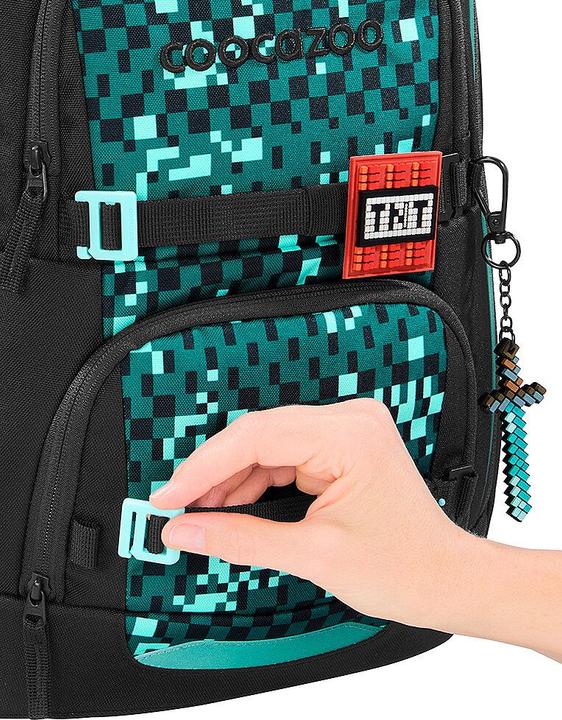 Actual product image Coocazoo PORTER Backpack, Pixel Blox (30 l)