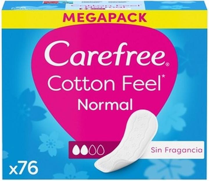 Carefree Cotton liners with cotton extract (L) (1x)
