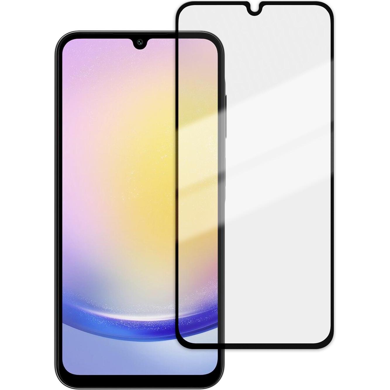 Vivanco 2.5D FullScreen Displayschutzglas fuer Samsung Galaxy A25 5G (1 Stück, Samsung Galaxy A25 5G), Smartphone Schutz...