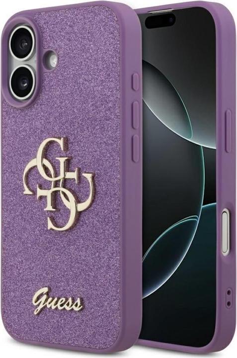 Actual product image Guess - Fixed Glitter Big 4G (GUHCP17SHG4SGL) - iPhone 17 - Lilac (Apple iPhone 17)