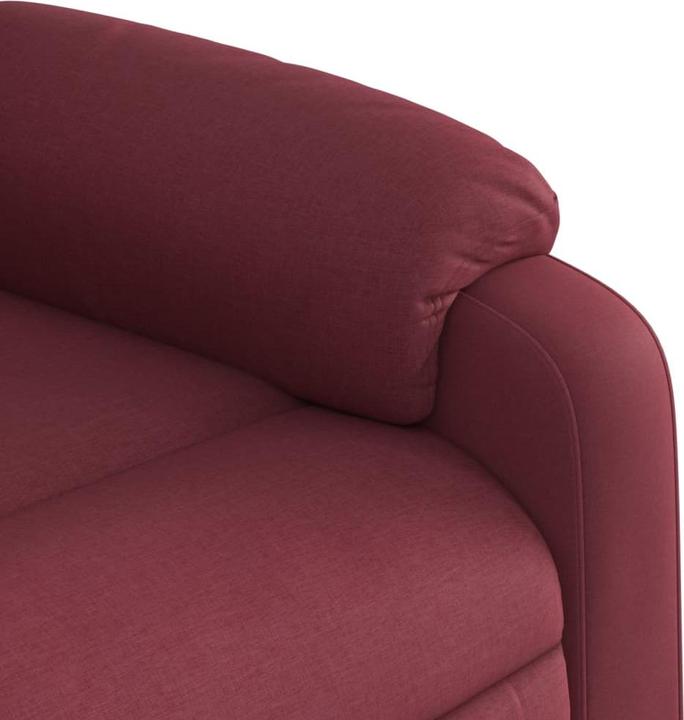 Produktbild VidaXL Relaxsessel Aufstehhilfe Sessel Fernsehsessel Liegesessel Weinrot Stoff