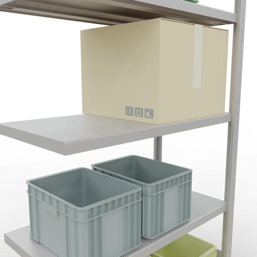 Image du produit Schulte Lagertechnik Système enfichable Élément suivant MULTIplus330 avec traverse de longueur