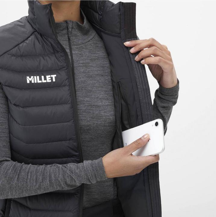 Produktbild Millet W Kamet Light Daunenweste schwarz (M)