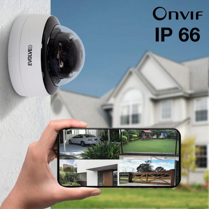 Actual product image Evolveo Detective POE8 SMART camera antivandal POE/ IP - přídavná kamera k WN8,IP8,POE8 (1920 x 1080 Pixels)