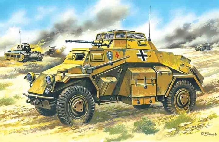 Actual product image ICM Sd.Kfz. 222