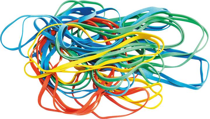 Actual product image Q-Connect Cross rubber bands (30 pcs.)