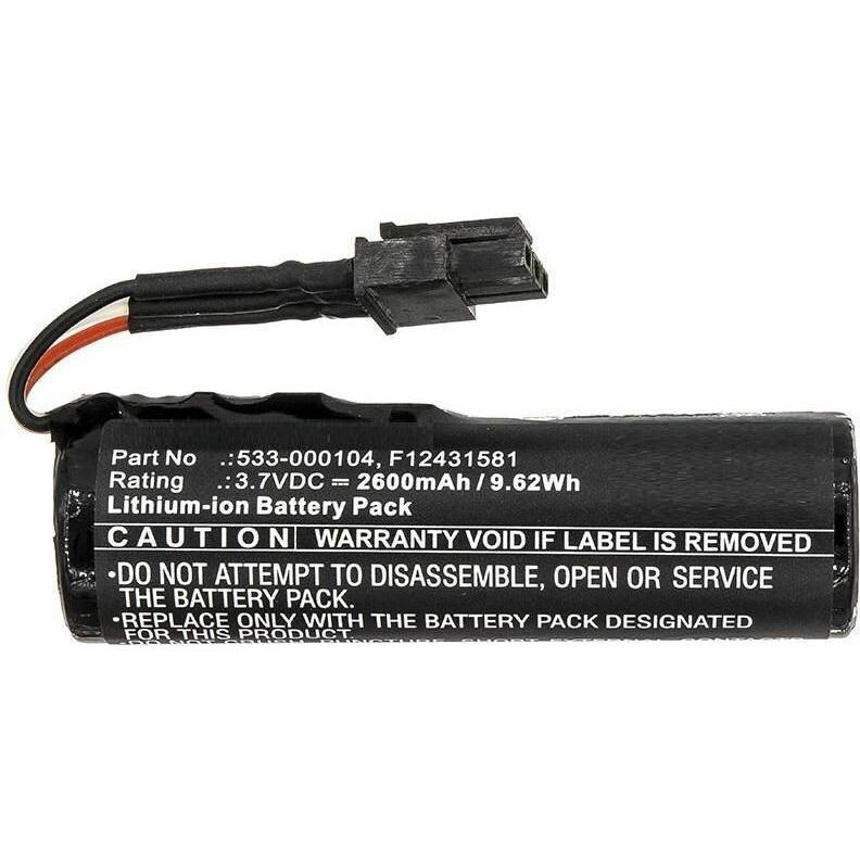 CoreParts Battery for Logitech Speaker (1 Zellen, 2600 mAh), Notebook Akku, Schwarz