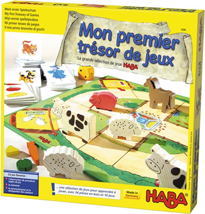 Produktbild Haba Mon Premier Trésor de Jeux (Deutsch, Französisch, Italienisch, Englisch)