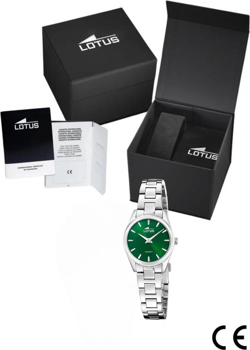 Immagine prodotto Lotus Orologio Da Donna Together Con Quadrante Verde E Bracciale In Acciaio (Orologio da polso analogico, 26 mm)