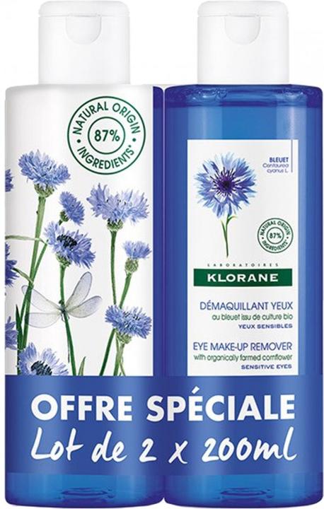 Klorane Augen-Make-up-Entferner mit Kornblume (Make-Up Entferner, 200 ml)