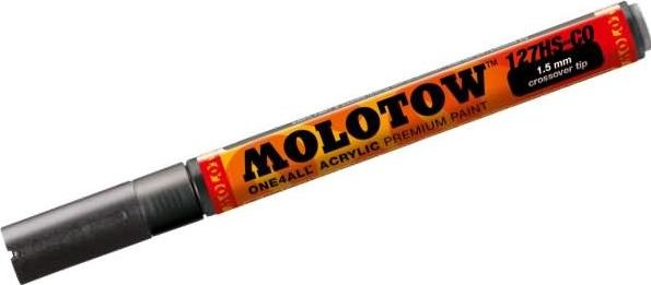 Produktbild Molotow AKRYLMARKER 1.5mm MET.BLACK (Metallic Schwarz, 1.50 mm, 1 x)