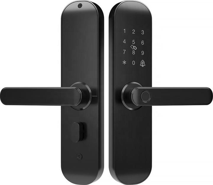 PNI Yala Smart Hotel Access SafeHome PTY500BR WiFi, right, access with fingerprint, code, card (Fingerprint, Key, Key card)