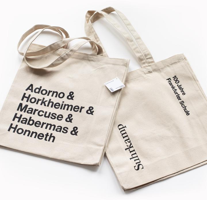 Actual product image Cloth bag Frankfurt School