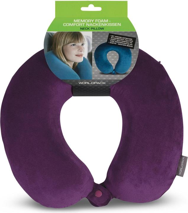 Immagine prodotto Worldpack Schiuma di memoria (Cuscino per testa e collo)