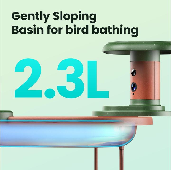 Produktbild Birdfy Vogelbad Jolly V