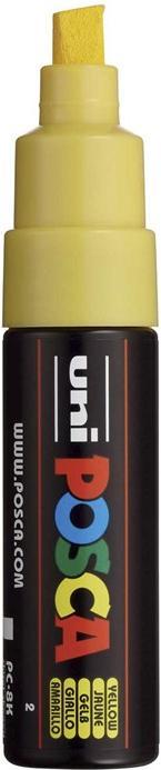 Actual product image Posca Bold Marker PC-8K (Yellow, 8 mm, 1 x)