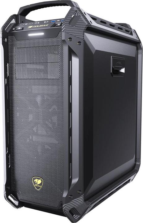Actual product image Cougar Case Panzer Max G Full tower easily moddable 1 pcs of 120 mm fans non LED tempred glass panel (ATX, mATX, Mini-ITX, SSI CEB)