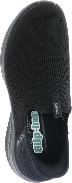 Produktbild Skechers 149708/BBK Ultra Flex 3.0-Cozy Streak Damen Sneaker Turnschuhe Slipper VEGAN schwarz (41)