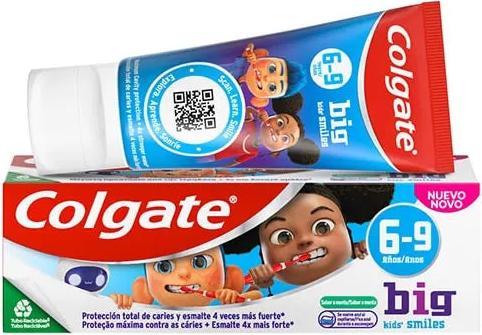 Image du produit Colgate Dentifrice Junior 6-9 ans Menthe douce (50 ml)